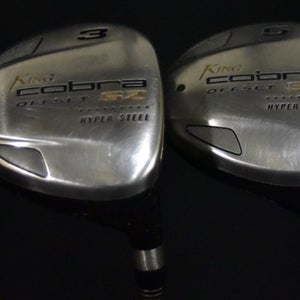 KING COBRA SZ OFFSET 3 & 5 WOOD SET FLEX:LADIES LENGTH: 42 IN RIGHT HANDED