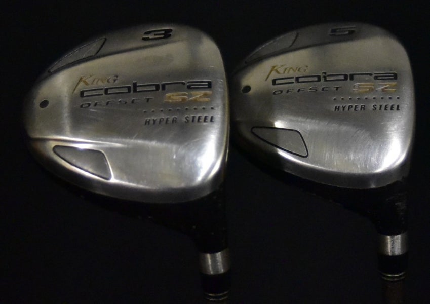 KING COBRA SZ OFFSET 3 & 5 WOOD SET FLEX:LADIES LENGTH: 42 IN RIGHT HANDED