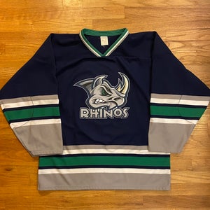 Vintage Rhinos Beer League Hockey jersey