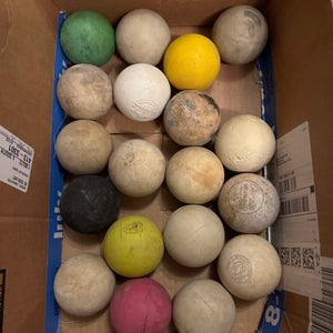 19 Lacrosse Balls (used)