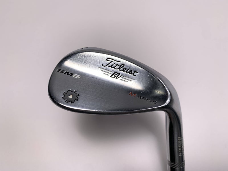 Titleist Vokey SM6 Tour Chrome Sand Wedge SW 54* 8 Bounce M-Grind RH