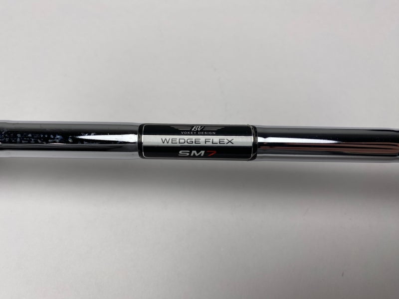 Titleist Vokey SM7 Tour Chrome 58* 8 M-Grind Wedge Steel Mens RH Midsize Grip