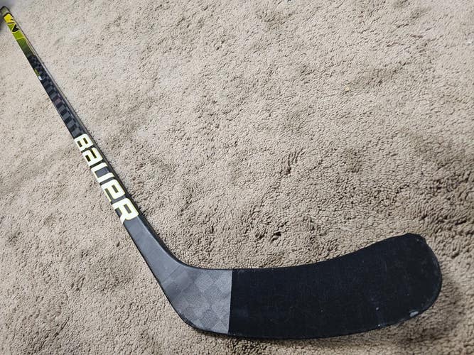 BRIAN BOYLE 21'22 Pittsburgh Penguins NHL Game Used Hockey Stick w COA