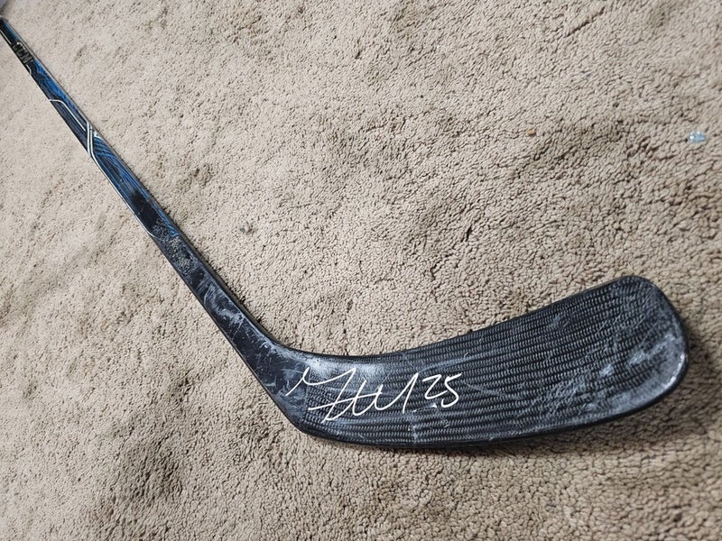 MAX TALBOT 09'10 Signed Pittsburgh Penguins NHL Game Used Hockey Stick