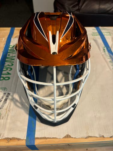 Chrome Orange Cascade XRS Helmet