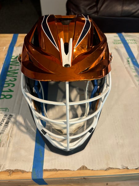 Chrome Orange Cascade XRS Helmet