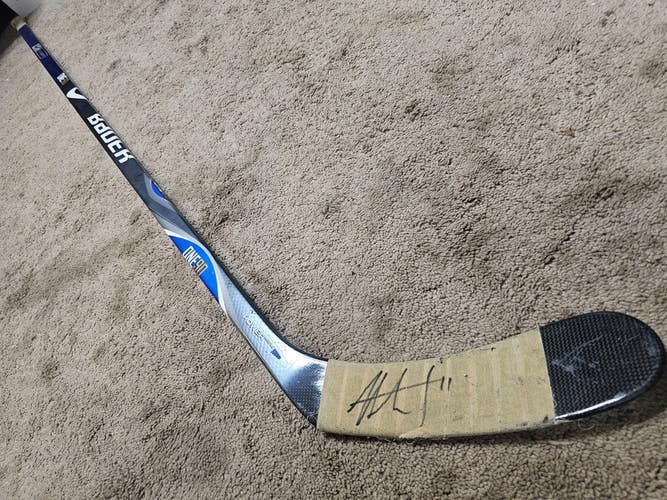 JORDAN STAAL 07'08 Signed Pittsburgh Penguins NHL Game Used Hockey Stick bauer