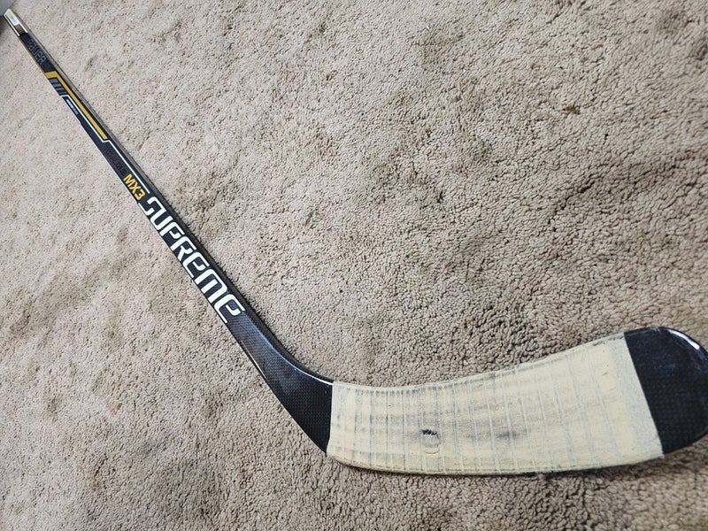 ROB SCUDERI 14'15 Pittsburgh Penguins NHL Game Used Hockey Stick COA