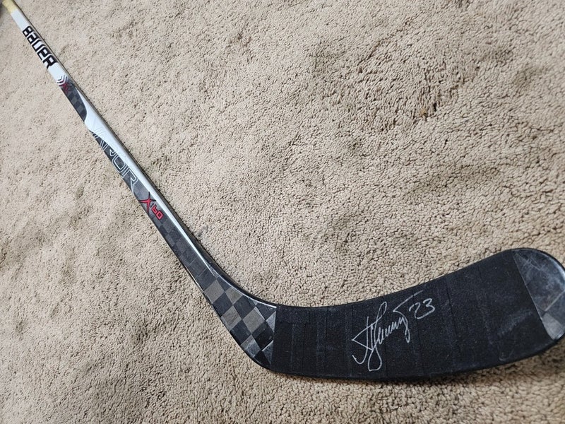 ALEX PONIKAROVSKY 09'10 Signed Pittsburgh Penguins NHL Game Used Hockey Stick