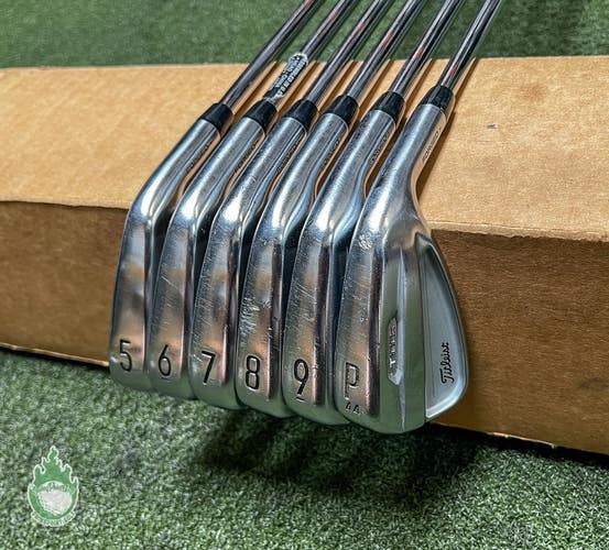 Used RH 2021 Titleist T100S Forged Irons 5-PW Tour 105g Stiff Steel Golf Set