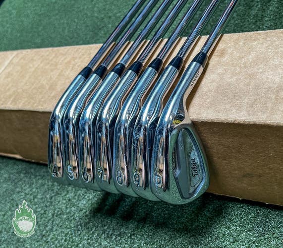 Used RH 2019 Titleist T100S Forged Irons 4-PW Tour 105g Stiff Steel Golf Set
