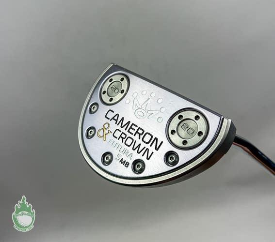 Used RH Titleist Scotty Cameron & Crown Futura 5MB 33" Putter Steel Golf Club
