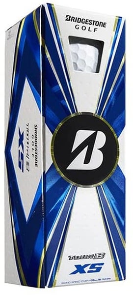Bridgestone Tour B-XS Golf Balls (White, 3pk) 1 Sleeve 2022 NEW