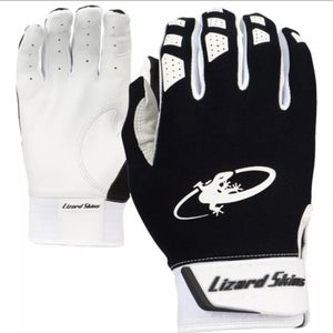 Lizard Skins Komodo V2 Medium Black Baseball Batting Gloves KM210007