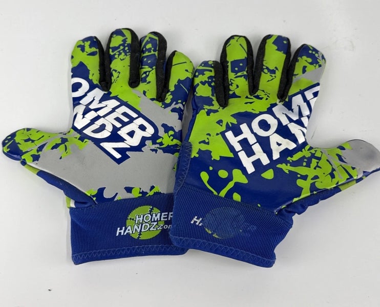 Homer Handz Weighted Baseball or Softball Batting Gloves | Size Youth Large