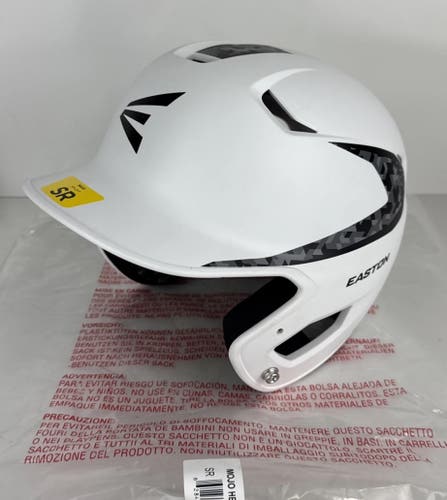 Easton MOJO Baseball Batting Helmet Senior 7 1/2" - 7 1/8"| White NEW