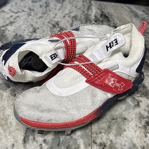 Under Armour Baseball Cleats Men’s 7 Harper 8 ST Metal Hybrid 3026590-100 USA