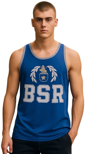 Under Armour Mens XL Project Rock BSR Blue Gym Training Tank Top 1376942 471