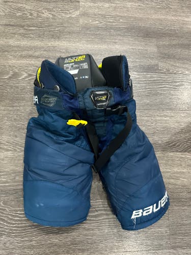 Bauer Ultra sonic supreme Junior hockey pants Navy Small