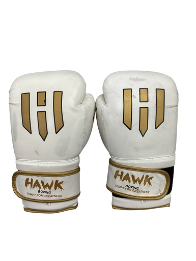 Used HAWK BOXING GLOVES Boxing Gloves White Senior 11613-S000164144