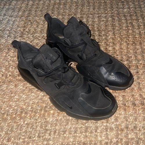 Nike Air Max Infinity 2 Mens Sz 12 Triple Black Anthracite Sneakers Shoes Used