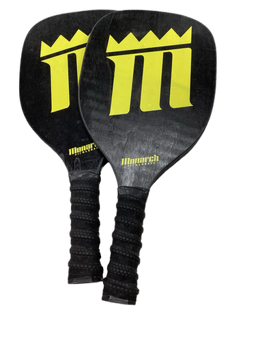 Used MONARCH Pickleball Racquet Black 11613-S000164200