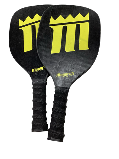Used MONARCH Pickleball Racquet Black 11613-S000164200
