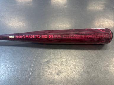 Used Demarini VOODOO 2024 BB/SB High School -3 Bat 33" 11339-S000191780