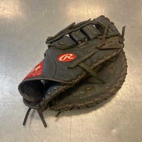 Used Rawlings PREMIUM SERIES BB/SB First Base RH Throw Black 12 1/2" 11339-S000191778