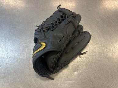 Used Nike ALPHA HUARACHE BB/SB Glove RH Throw Black 12" 11339-S000191777