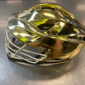 Used Cascade S Lacrosse Helmet Gold MD 11339-S000191632