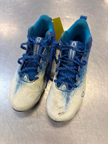 Used Under Armour BASEBALL BB/SB Cleats Royal Blue Junior 04.5 11339-S000192121