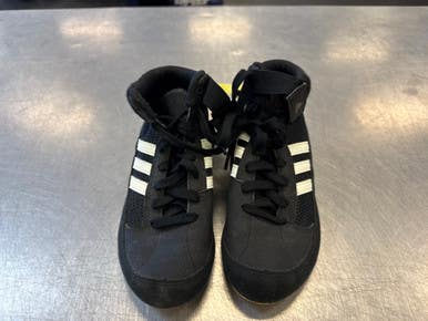 Used Adidas Wrestling Shoes Black Youth 13.0 11339-S000192117