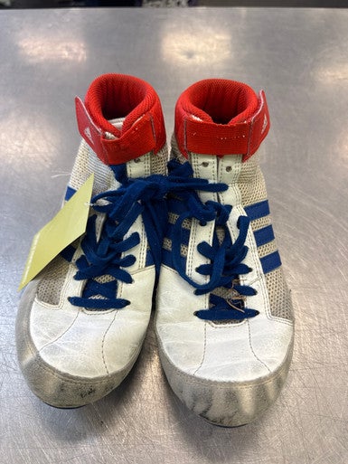 Used Adidas Wrestling Shoes Grey Junior 03.5 11339-S000192119