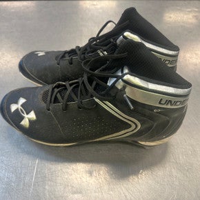 Used Under Armour Adult FB Cleats Black Senior 14 11339-S000191141