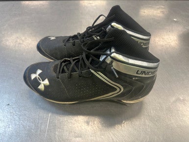 Used Under Armour Adult FB Cleats Black Senior 14 11339-S000191141