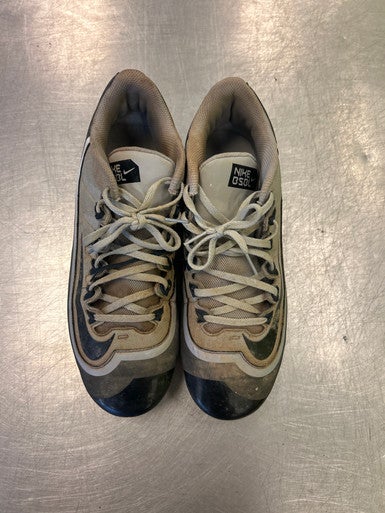 Used Nike CLEAT BB/SB Cleats White Youth 10.5 11339-S000191057