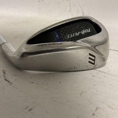 Used Top Flite STAINLESS Golf Wedge Mens RH Pitching Wedge 11855-S000188307
