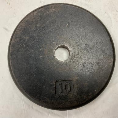 Used Standard Plate Black 10 lb 11855-S000188298