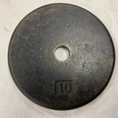 Used Standard Plate Black 10 lb 11855-S000188299