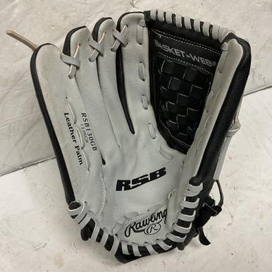 Used Rawlings RSB RSB130GB Slowpitch Glove LH Throw Black 13" 11855-S000188296