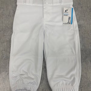 Champro Knicker Baseball Pants: White (Youth S)