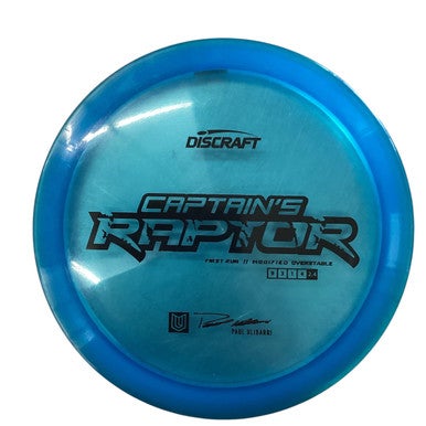 Used Discraft CAPTAINS RAPTOR Disc Golf Driver Royal Blue 11760-S000079252