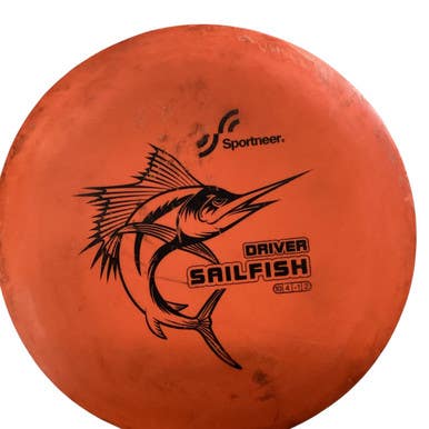 Used SPORTNEER SAILFISH Disc Golf Driver Orange 11760-S000079250