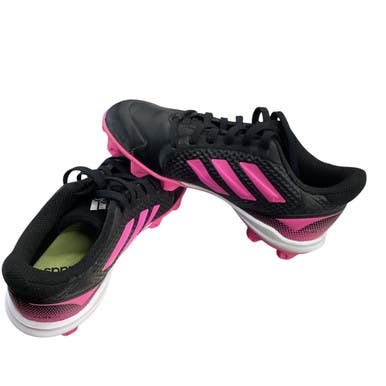 Used Adidas ADIDAS SOFTBALL CLEATS BB/SB Cleats Black Junior 02.5 11760-S000079246