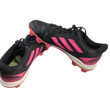 Used Adidas ADIDAS SOFTBALL CLEATS BB/SB Cleats Black Youth 13.0 11760-S000079247