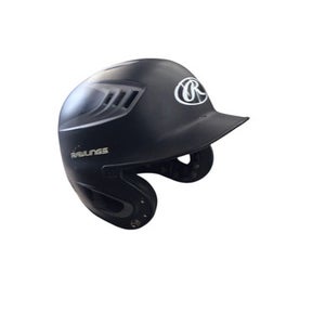 Used Rawlings R16J-R1 6 3/8 - 7 1/8 Batting Helmet No Mask Black M/L 11760-S000079173