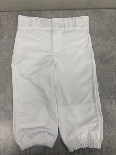 Champro Knicker Baseball Pants: White (Youth M)