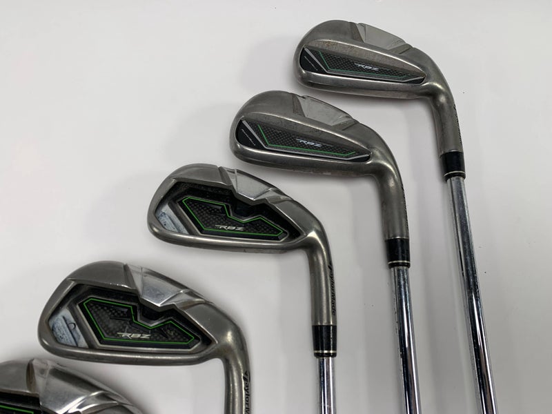 TaylorMade RocketBallz Iron Set 4-PW+AW Regular Steel Mens RH