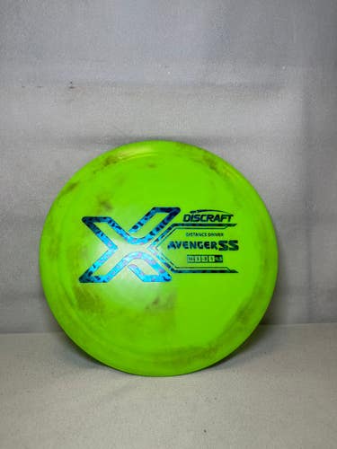 Used Discraft X AVENGER SS Disc Golf Driver Green 11490-S000263759